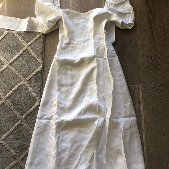 NWOT Reformation Denver Dress White - Picture 6 of 8